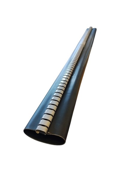 Tamflex 50mm/18mm 1mt Fermuarlı Yer Altı Kablo İçin Isı Büzüşmeli Tamir Ek Muf Borusu 4x16 - 3x35+16