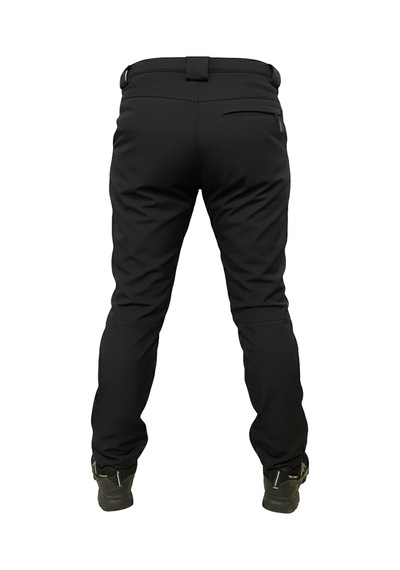 Mysia Outdoor Siyah Soft Shell Pantolon İçi Polarlı Siyah