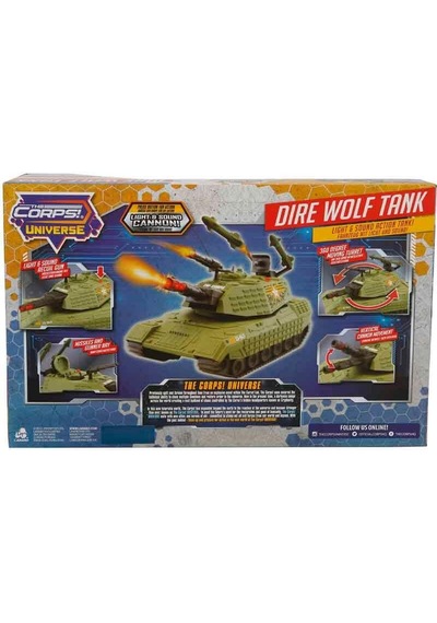 The Corps Dire Wolf Askeri Araç 39342 Tank Çok Renkli