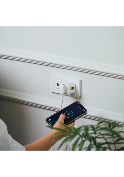 S-lınk Sl-14, 1 Soket, Akım Korumalı Priz, 16a, Wifi 2.4ghz, Bluetooth, Tuya Yazılım Destekli, İnter Standart