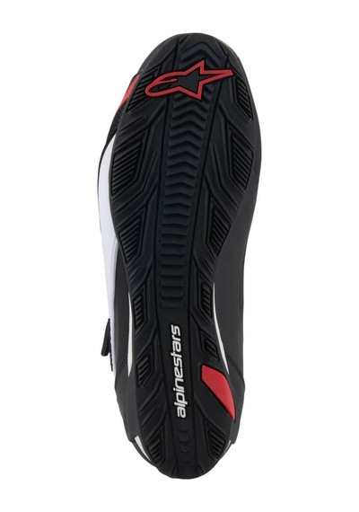 Alpinestars Faster-4 Korumalı Motosiklet Botu Siyah Beyaz Kırmızı