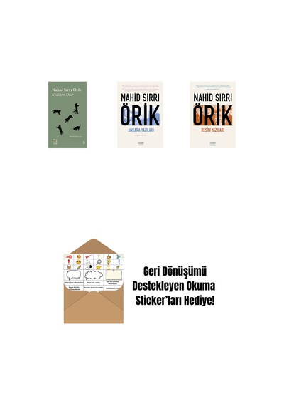 Everest Açıkhava 29 - Kedilere Dair + Ankara Yazıları + Resim Yazıları + Okuma Sticker'ları
