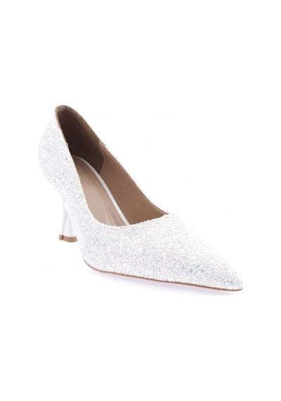 Dgn 555-2175 Kadin Alçak Topuk Stiletto 555-2175-R0198 Beyaz