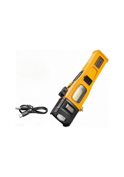 Şarj Edilebilir El Feneri - Wison - 700 Lümen - 5 Watt - Led Cob - Mıknatıslı Çok Renkli