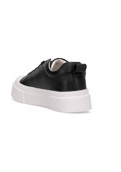 Lufian 121230038 Mia Kadın Hakiki Deri Klasik Sneaker Siyah Siyah