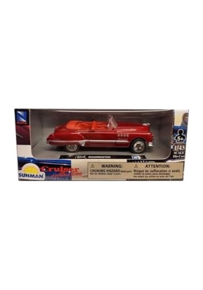 Newray 1:43 Diecast Koleksiyon Metal Araba 1949 Buick Roadmaster Açık Bej