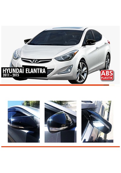 Hyundai Elantra / 2011-2015 Sinyalli Uyumlu Batman Yarasa Ayna Kapağı