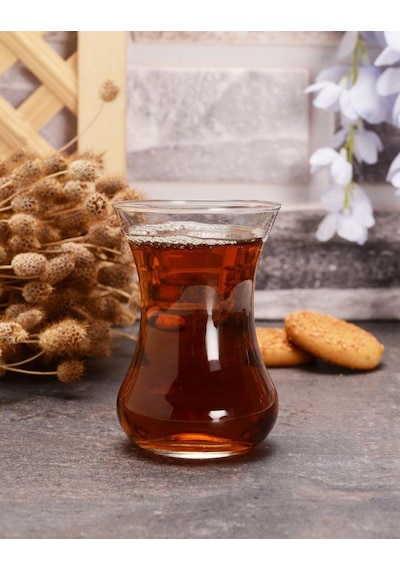 Paşabahçe 42771 Vefa İnce Belli Çay Bardağı 72 Adet Şeffaf