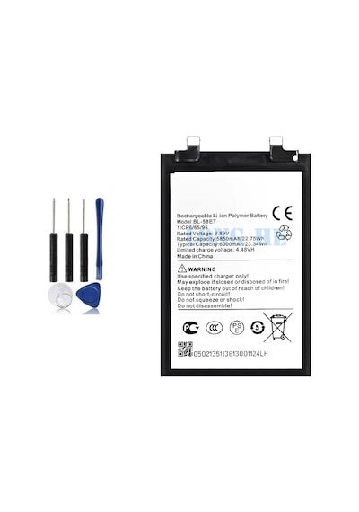 Tecno Pova 5 İle Uyumlu İthal Pil Batarya Bl-58et