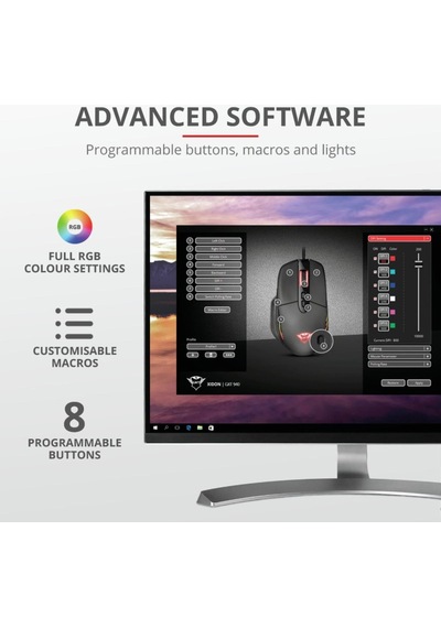 Trust Gxt940 Xıdon Rgb Kablolu Gamıng Mouse 23574 Mouse