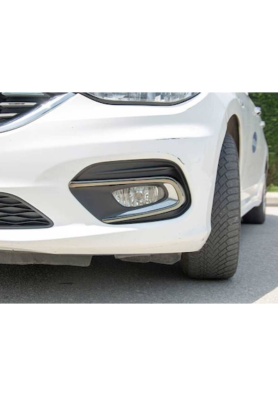 Fiat Egea Siyah Krom Sis Far Çerçevesi 2 Parça 2015-2020 Arası