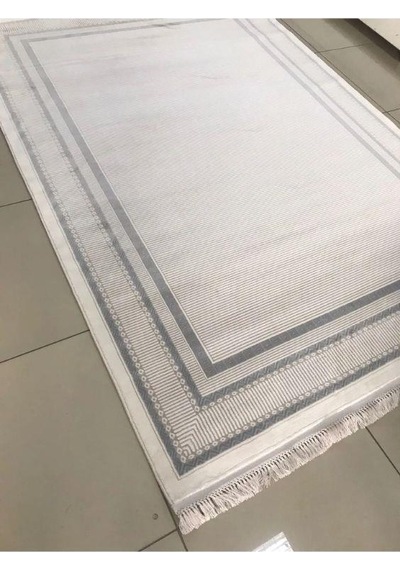 Padişah Halı Santo 60476 030 Serisi Akrilik Salon Oturma Yatak Odası Halısı Gri