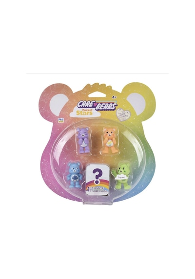 Care Bears Mini Koleksiyon Figürleri 5'li Paket - 1 Adet
