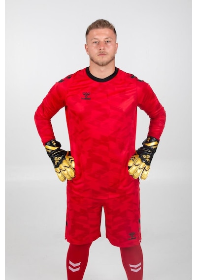 Hummel Line Kaleci Tek Üst Forma Kırmızı