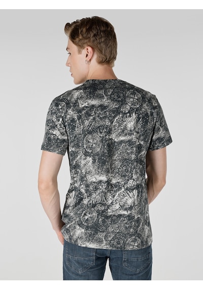 Colin's Colins Gri Erkek Tshirt K.Kol Cl1064900 Q1.V2 Gra 001