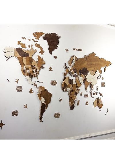 Dünya Haritası 160 X 80 1
