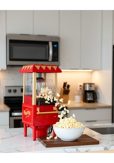 Yağsız Popcorn Makinesi Uczzpg618kırmızı-9 Çok Renkli