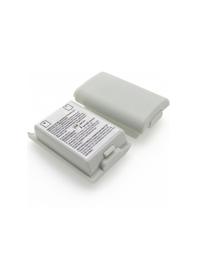 Xbox 360 Oyuncu Kolu Pil Kapağı Yuvası Beyaz