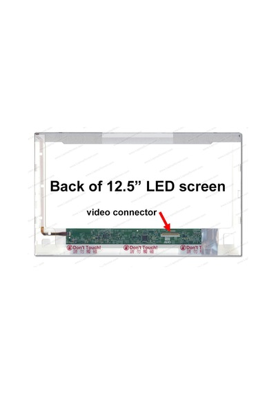 12.5 Led 40 Pin Hd 1366x768 Notebook Ekran
