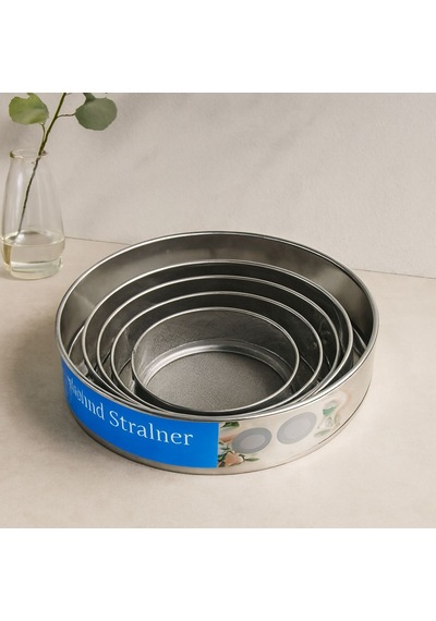 Metal Un Eleği Seti 6'lı 15-26.5 Cm