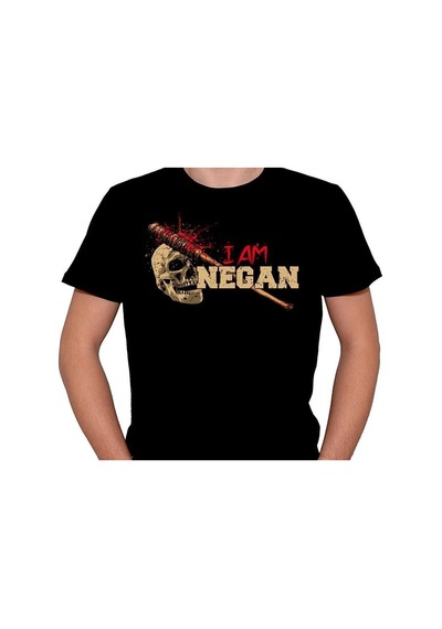 I Am Negan The Walking Dead Yürüyen Ölüler Tişört Unisex T-shirt 001