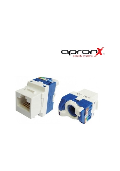Apx-utp180 Cat6 180 Utp Keystone Jack Legrand Type