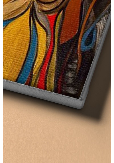 Webstyle Sayılarla Boyama Seti Kasnaklı Kadın Ve Çocuk 40 X 50 Cm
