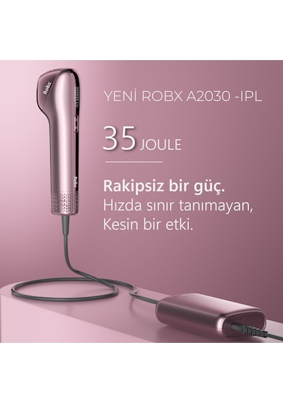 Robx A2030 Ipl Sapphire Sogutma 35 Joule Ultra Güç Hızlı Etki Çoklu Seri Otomatik Atım Pembe