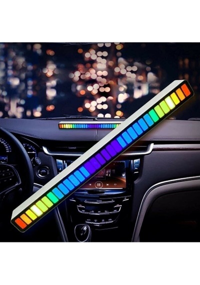 Rgb Çubuk Sese Duyarlı Ekolayzer Şarjlı-taşınabilir Sese Duyarlı Ekolayzer