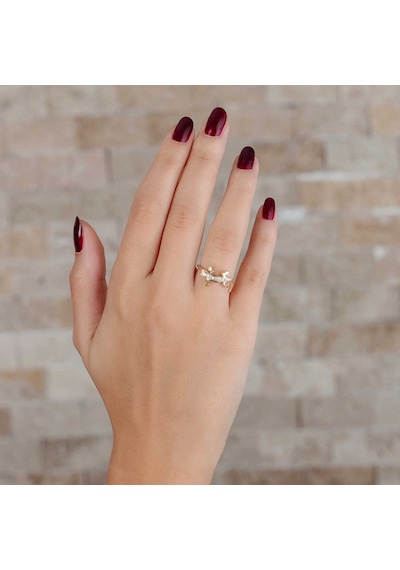 Zirkon Taşlı Kertenkele Tasarım Gold Renk 925 Ayar Gümüş Bayan Yü (429500550) Zirkon Taşlı Kertenkele Tasarım Gold Renk 925 Ayar Gümüş Bayan Yü (429500550)