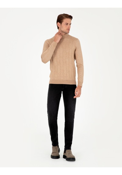 Pierre Cardin Erkek Bej Kazak /triko 50296414-vr011 Bej