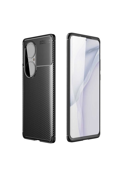Zore Huawei P50 Pro Kılıf Msra Negro Silikon Kapak - Siyah Siyah