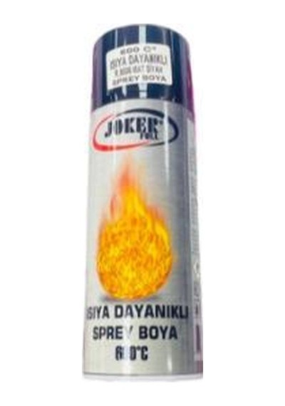 Isıya Dayanıklı Sprey Boya Mat Siyah