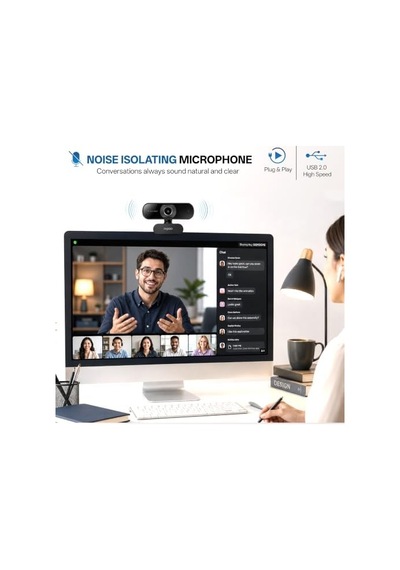 Webcam C260 Full Hd 1080p/hd720p Usb 2.0