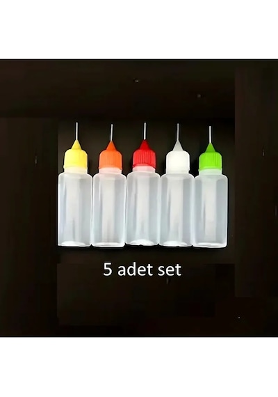 Damlalık, Aplikatör Hassas Damlalık, Çizikleri Onarmak, Yapıştırıcı, Sanat Ve Hobi İşleri-20mlx5 Damlalık, Aplikatör Hassas Damlalık, Çizikleri Onarmak, Yapıştırıcı, Sanat Ve Hobi İşleri-20mlx5