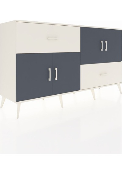 Hyperion Konsol 3 Raflı 2 Çekmeceli 4 Kapaklı 176x44x99 Aytaşı-an Aytaşı-antrasit/aytaşı Hyperion Konsol 3 Raflı 2 Çekmeceli 4 Kapaklı 176x44x99 Aytaşı-an Aytaşı-antrasit/aytaşı