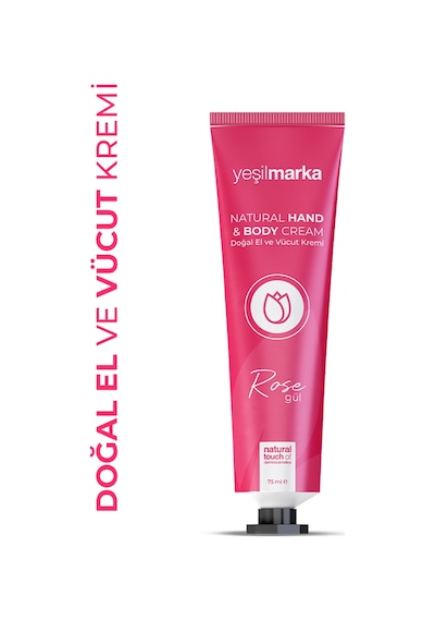 Yeşilmarka Doğal El ve Vücut Kremi Gül 75 ML