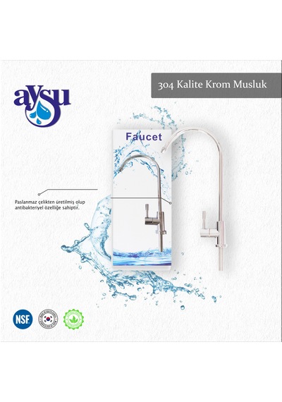 Su Arıtma Cihazı 5 Aşamalı 8 Lt. Pompasız - Kırmızı