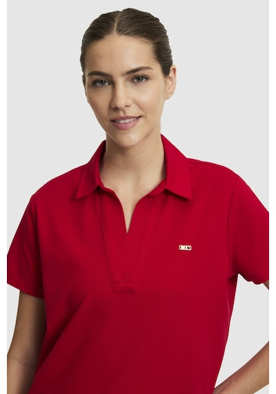 U.S. Polo Assn. U.s. Polo Assn. Kadın Kırmızı Tişört Basic 50323447-vr171 Basıc Kırmızı