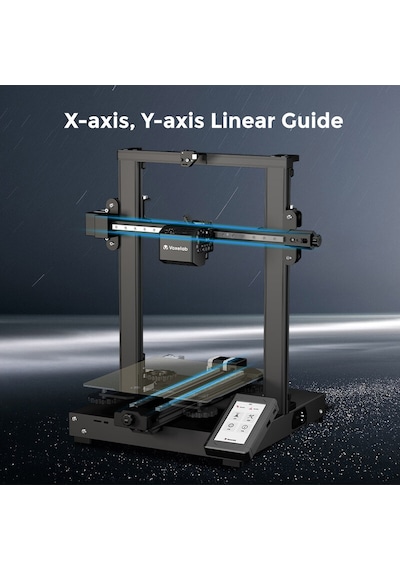 Voxelab Aquila D1 3d Printer Lineer Kılavuz Raylı Hassas Yazıcı