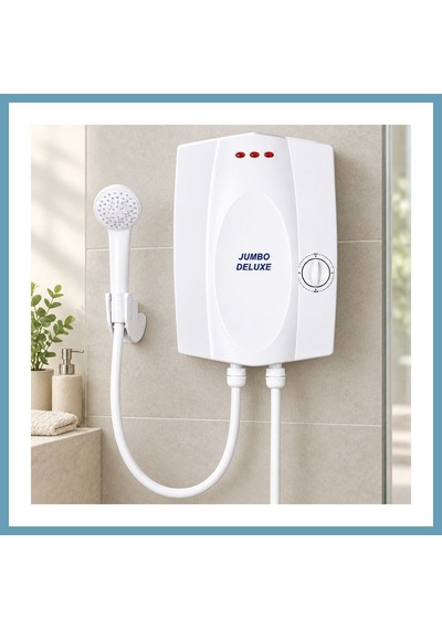 Bezos Elektrikli Şofben 8000w Beyaz 7 Emniyetli Enerji Tasarruflu Mbt06