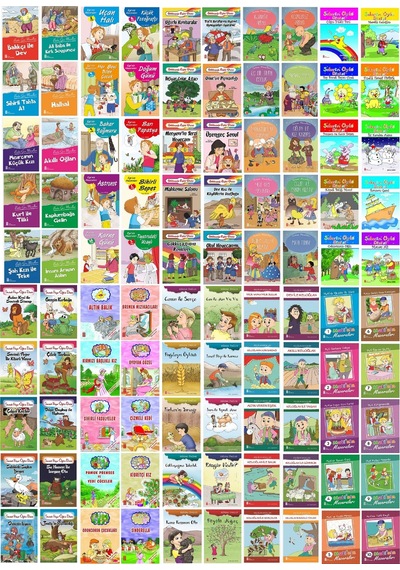 1.sınıf Renkli Okuma Alışkanlığı Kazandıran Mükemmel 100 Lü Hikaye Seti -hızlı Okuma Kitabı Hediyeli