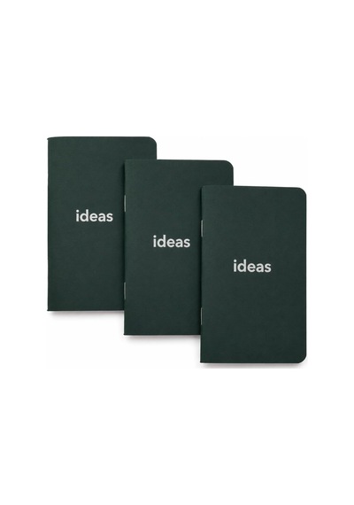 Cep Not Defteri, 3'lü Defter Seti, Noktalı Mini Defter, 48 Sayfa Çok Renkli