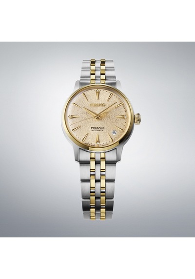 Seiko Presage Cocktail Time Srpl64j1 Kadın Saati Metalik Gri