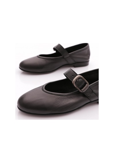 Dgn 25023 Kadin Loafer Ayakkabi Siyah