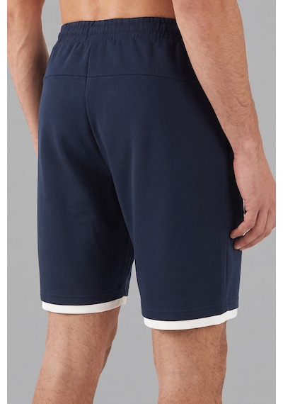 Buratti Oysho Kumaş Çift Katmanlı Paça Detaylı Bağlamalı Short Erkek Short 5908091 İndigo