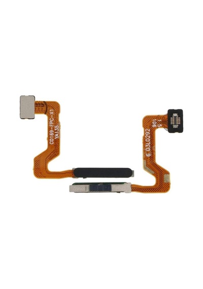 Oppo A52 Parmak İzi Okuyucu Flex Cph2061, Cph2069 Siyah