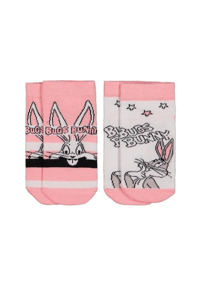 Bugs Bunny 2-12 Yaş Kız Patik Çorap - Standart 4-5 Yaş