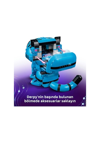 LEGO® KPop Demon Hunters Kaplan Derpy ve Kuş Sussie 72537 - 9 Yaş ve Üzeri için Aksesuarlar İçeren Oyuncak Yapım Seti (825 Parça)