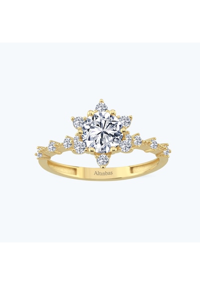 Altınbaş Altın Üçlü Lotus Set Autk0037-y-24627-1-set